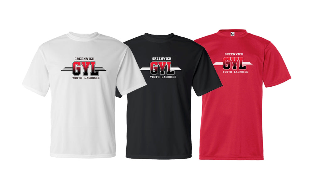 GYL Speed Stripes Performance Tee (CUSTOMIZE IT!)